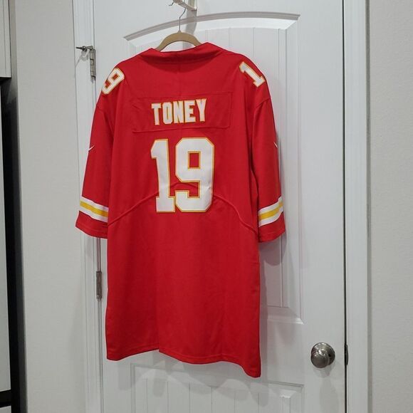 Nike On Field Kansas City Chiefs #19 Toney Jersey, Size XXXL, Nwot - Picture 9 of 9
